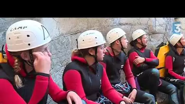 Fin de séjour en beauté avec du canyoning