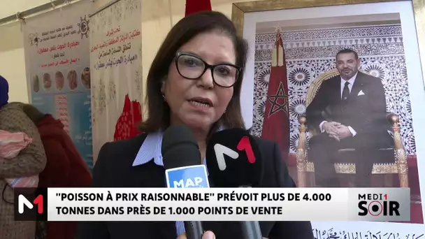 "Poisson à prix raisonnable" prévoit plus de 4.000 tonnes dans près de 1.000 points de vente