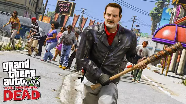 THE WALKING DEAD #1 LES DÉBUTS DE NEGAN ! (GTA 5 MODS)