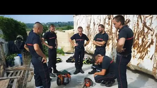 Missions périlleuses en Provence | les pompiers volontaires en alerte