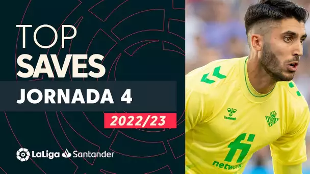 LaLiga TOP 5 Paradas Jornada 4 LaLiga Santander 2022/2023
