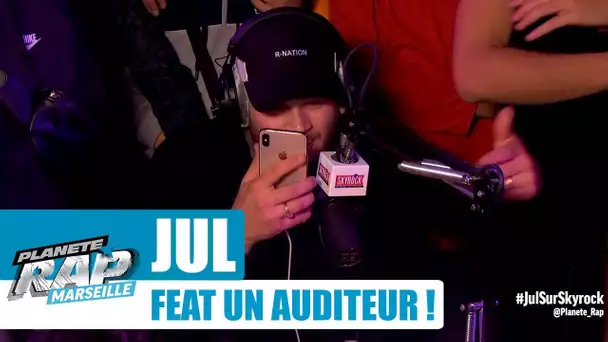 Quand Jul freestyle avec un auditeur ! (Kahoul) #PlanèteRap