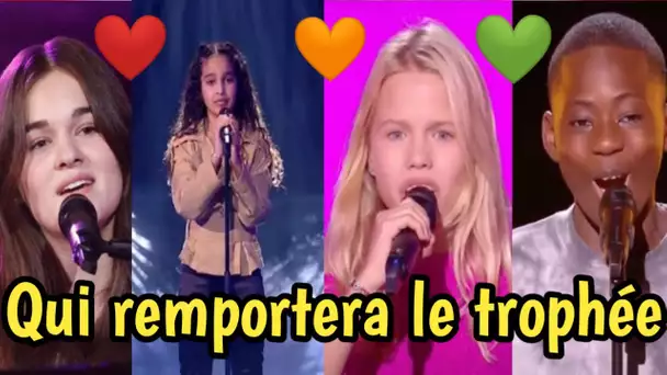 Finale de "The Voice Kids" mardi 29 août 2023 : Qui remportera le trophée ?