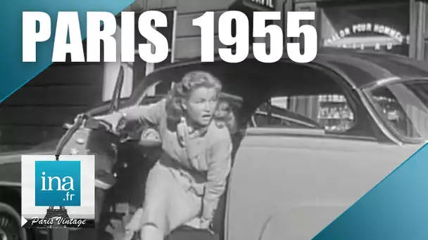 Stationner à Paris en 1955 | Archive INA
