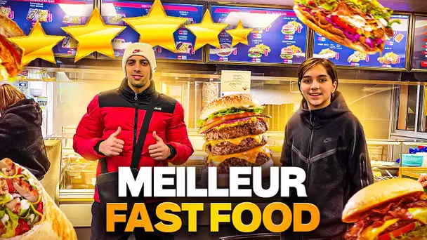 OMAR M'ENMÈNE DANS LE MEILLEUR FAST-FOOD 2022 ! ( nouveau menu)