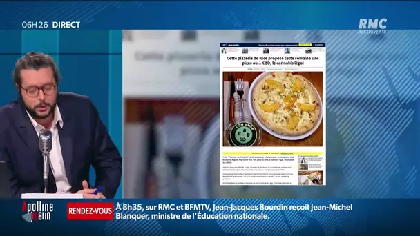 A Nice, il commercialise une pizza... au cannabis !