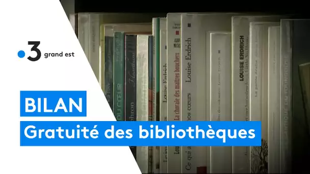 Bilan de cette année, de la gratuité des bibliothèques de Reims