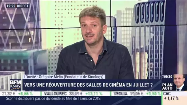 Grégoire Melin (Kinology) : Vers une réouverture des salles de cinéma en juillet ?