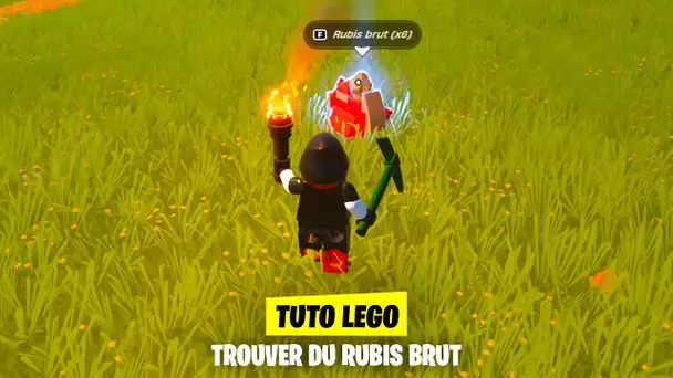 OU TROUVER DU RUBIS BRUT ET COMMENT LE RECUPERER ! (LEGO FORTNITE)