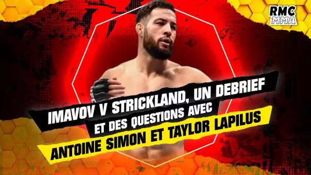 RMC MMA l’émission : debrief et interviews après la terrible déception Imavov v Strickland