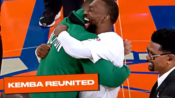 Kemba Mic'd Up With Old Celtics Teammates in Knicks Debut!