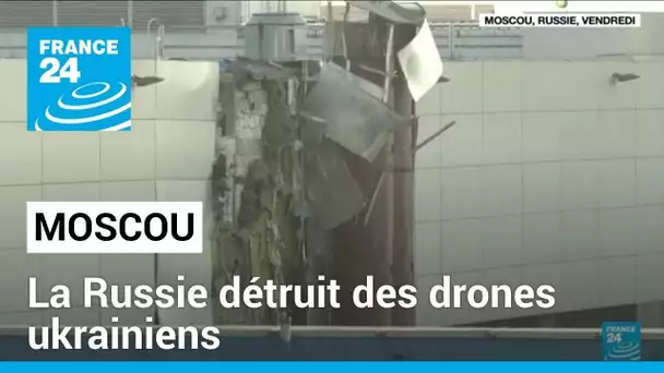 La Russie détruit des drones ukrainiens à Moscou et en mer Noire • FRANCE 24