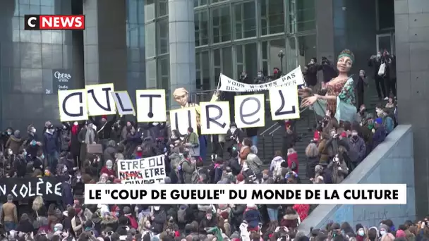 Le "coup de gueule" du monde de la culture