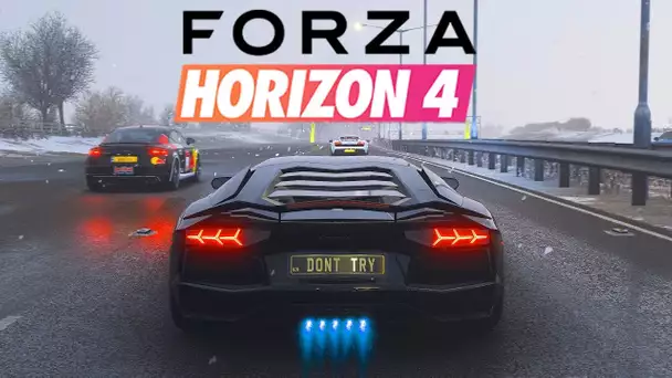 FORZA HORIZON 4 JE SORS LE MONSTRE... + JEUX FUN ONLINE