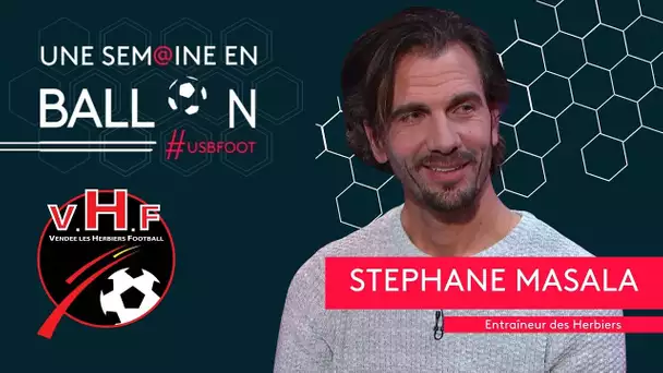 #USBFOOT avec Stéphane Masala, entraîneur des Herbiers