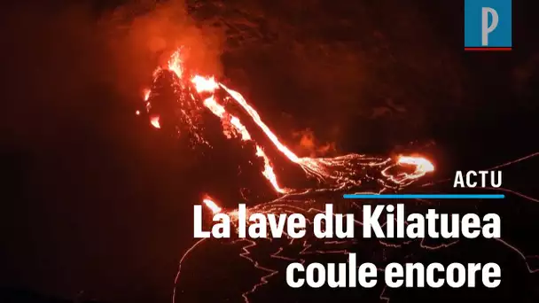Hawaï: la lave continue de couler neuf jours après l'éruption du volcan Kilauea