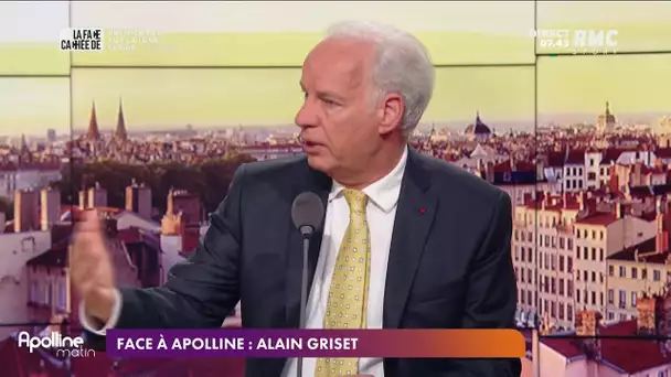 Alain Griset est Face à Apolline ce matin sur RMC