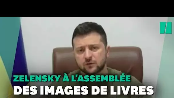 Zelensky compare Marioupol aux ruines de Verdun devant les élus français