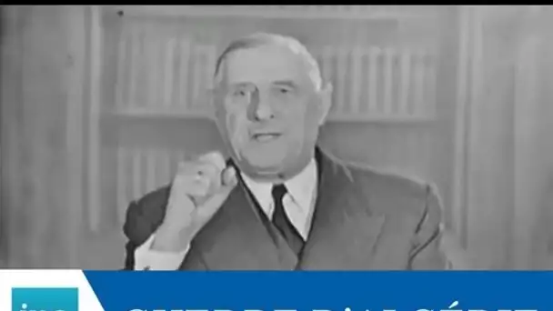 Déclaration du Général de Gaulle sur les accords d'Evian  - Archive vidéo INA