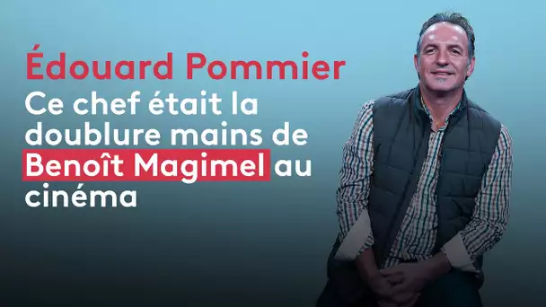 Le chef Édouard Pommier est la doublure de Benoît Magimel dans "La passion de Dodin Bouffant",