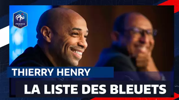 Thierry Henry présente le prochain rassemblement des Espoirs I FFF 2023