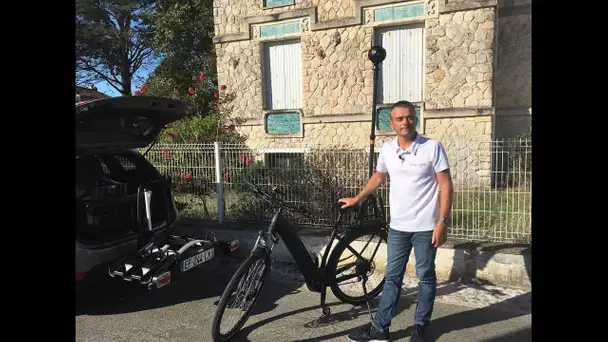 Christophe Courcaud cartographie les pistes cyclables de l’Île d’Oléron pour Google