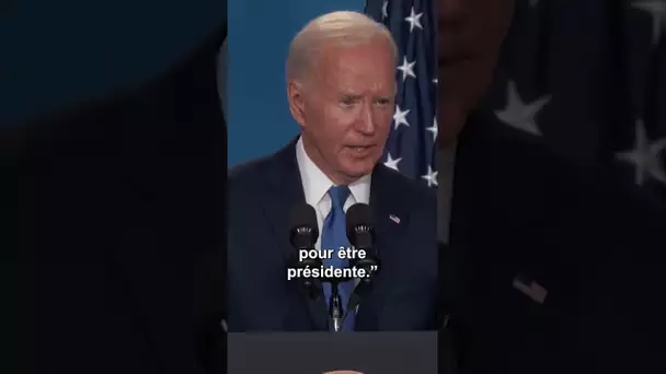 "Poutine" à la place de "Zelensky", la vice-présidente "Trump"... Joe Biden-enchaîne les gaffes.