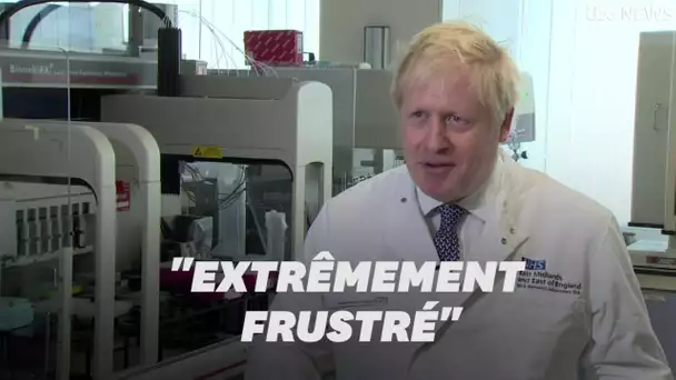 Boris Johnson en est convaincu, le report du Brexit n'est en rien de sa faute