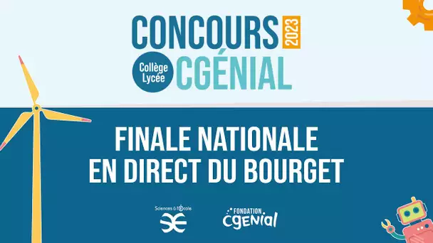 Finale du concours CGÉNIAL : la science à l'école