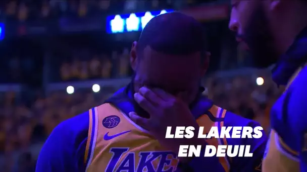 Kobe Bryant, célébré par toute la "Lakers Nation" au Staples Center
