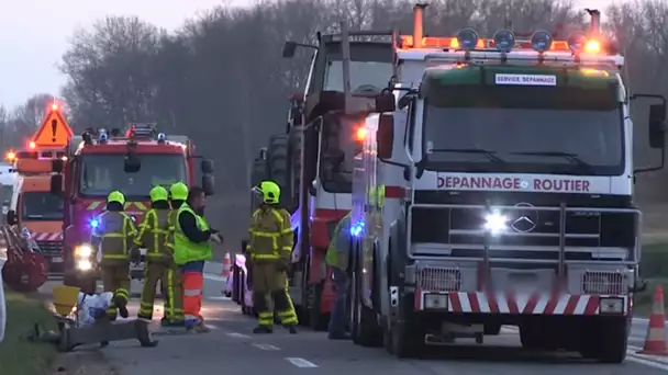 Carambolage entre trois camions… 0 blessé !