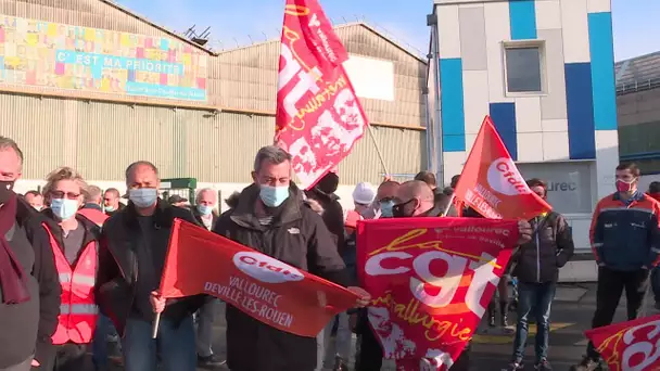 Déville-lès-Rouen : le désarroi des salariés de l'usine Vallourec