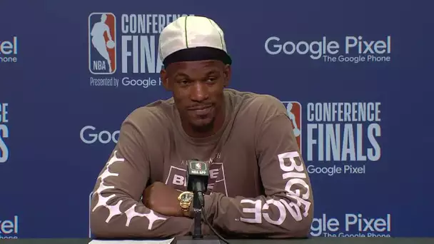 "If I play better, we're not even in this position"- Jimmy Butler Talks Going To Boston For Game 7!