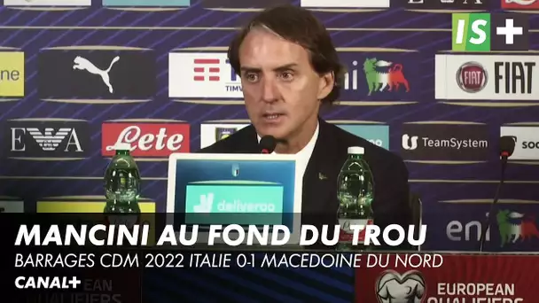 Mancini : "plus grande déception de ma carrière " - Barrages CDM 2022 Italie 0-1 Macédoine du Nord
