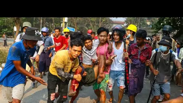 Birmanie : répression sanglante à Rangoun, la junte déclare la loi martiale