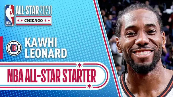 Kawhi Leonard 2020 All-Star Starter | 2019-20 NBA Season