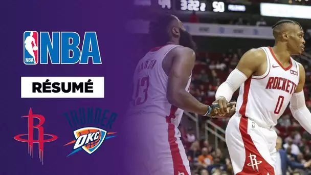 Résumé : Harden et Westbrook s’amusent contre OKC !