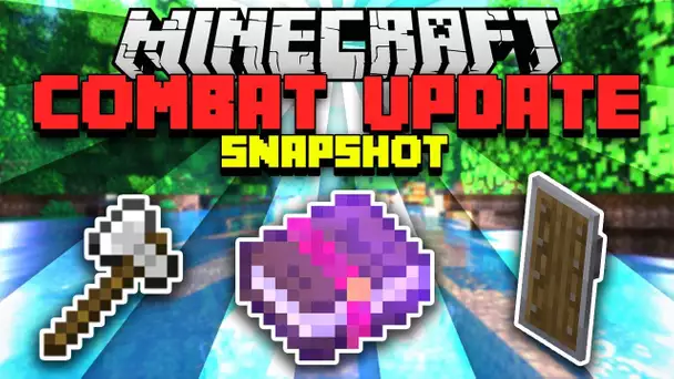 Minecraft Combat update - Nouvel Enchantement Chopping !