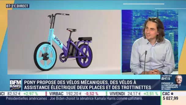 Paul-Adrien Cormerais (Pony): Trottinettes électriques, Pony non retenu par Paris