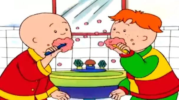 Caillou en Français - Caillou Dort Chez un Ami | dessin animé | conte pour enfant