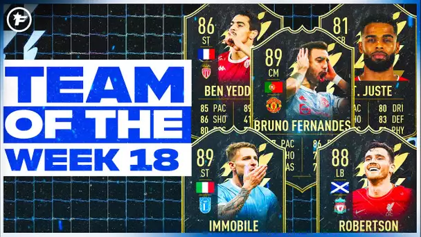 La carte de RÊVE de Bruno Fernandes dans cette #TOTW 18 | FUT Express