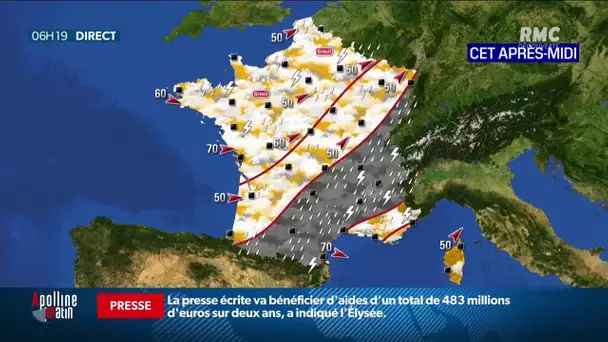 Votre météo du 28 août: des intempéries attendues