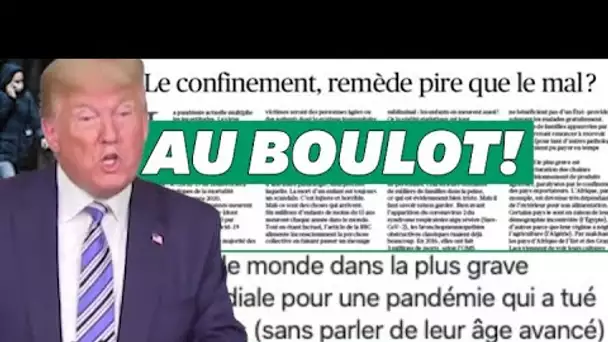 Sauver l'économie plutôt que des vies? Le discours de Trump débarque en France