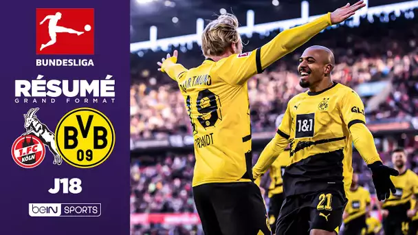 Résumé : Dortmund régale et gifle Cologne 4-0