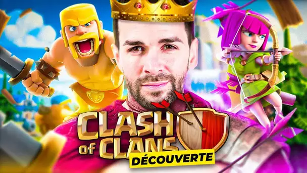 JE DECOUVRE CLASH OF CLANS, 1ère FOIS ! (POUR CE GROS EVENT QUI ARRIVE)