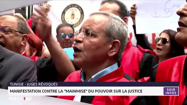 Tunisie: Manifestation contre la "mainmise" du pouvoir sur la justice