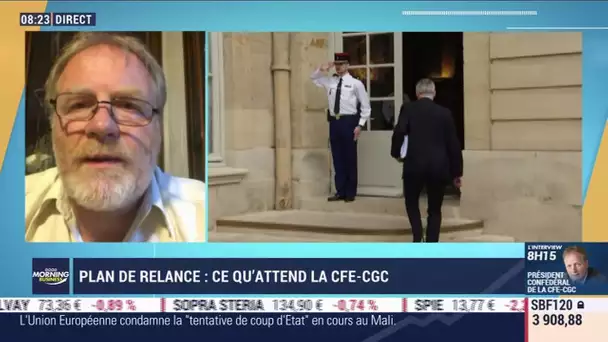 François Hommeril (CFE-CGC) : Qu'attend la CFE-CGC du plan de relance ?