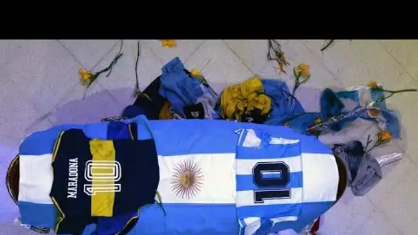 L'adieu des Argentins à Diego Maradona