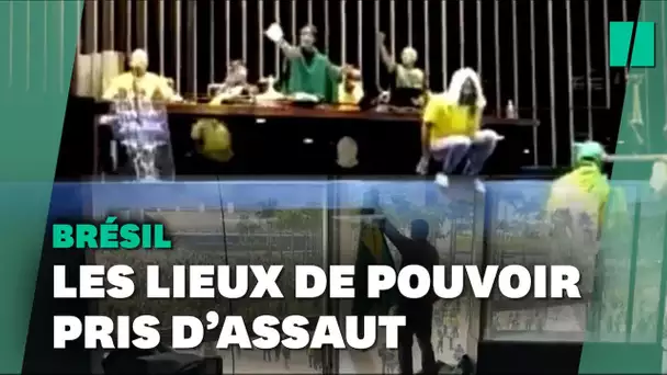 Au Brésil, le palais présidentiel et le Congrès envahis par les pro-Bolsonaro