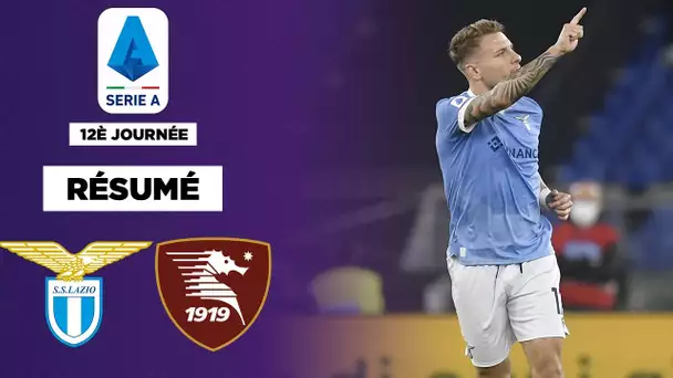 Résumé : La Lazio et Immobile écrase la Salernitana